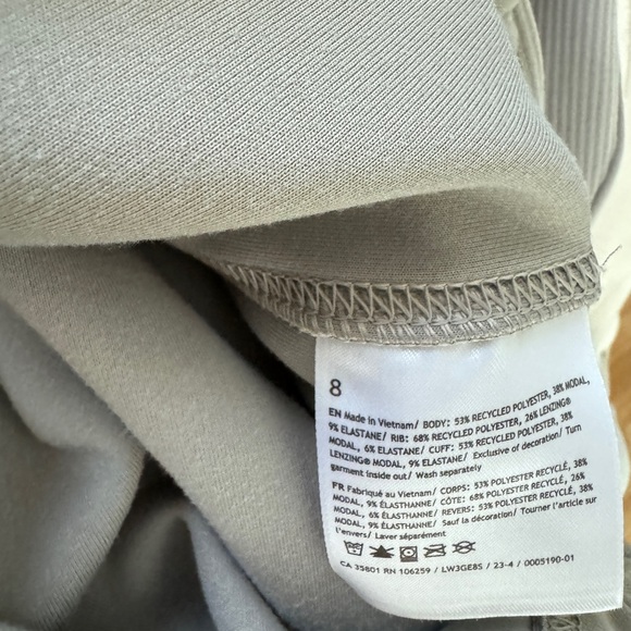 Lululemon Scuba Half-zip - grey sage - Picture 6 of 8